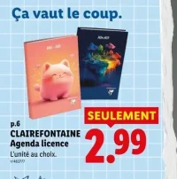 Clairefontaine Agenda licence