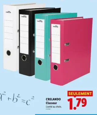 Crelando Classeur