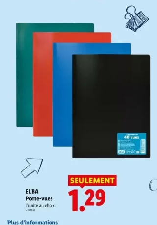 ELBA Porte-vues