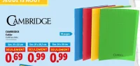 CAMBRIDGE Cahier 96 pages