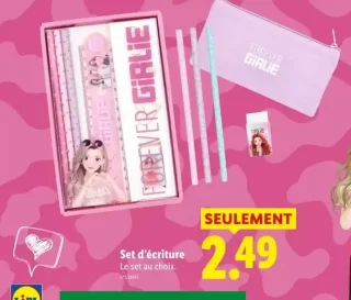 Set d'écriture Forever Girlie