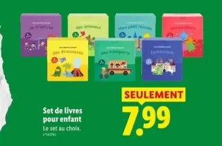 Set de livres pour enfant Mon premier imagier