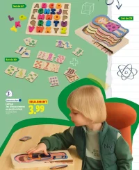 LUPILU Jeu d'encastrement ou puzzle en bois