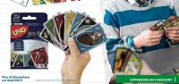 Mattel Jeu de cartes UNO Harry Potter