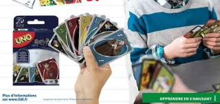 Mattel Jeu de cartes UNO Harry Potter