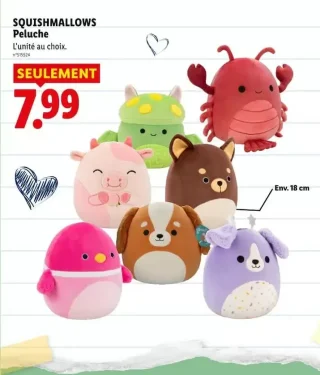 Squishmallows Peluche