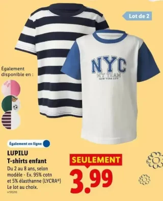 LUPILU T-shirts enfant