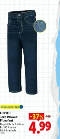 Lupilu Jean Relaxed Fit enfant