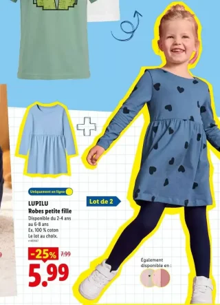 Lupilu Robes petite fille