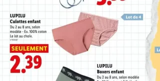 Culottes enfant