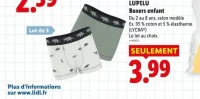 LUPILO Boxers enfant