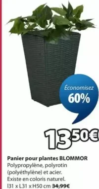 Panier pour plantes BLOMMOR