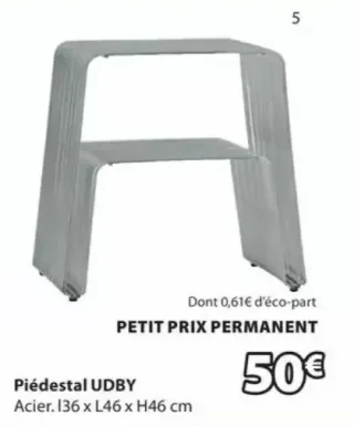 Piédestal UDBY