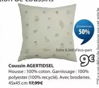 Coussin AGERTIDSEL