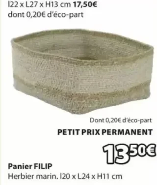Panier FILIP