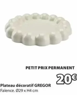 Plateau décoratif GREGOR