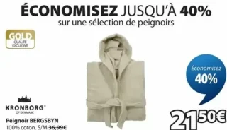Peignoir BERGSBYN