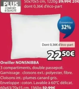 Oreiller NONSNIBBA