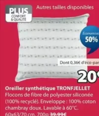 Oreiller synthétique TRONFJELLET