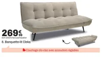 Banquette-lit Cleka
