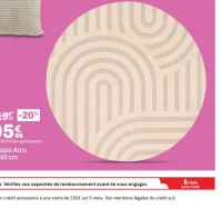 Tapis Arco Ø 160 cm
