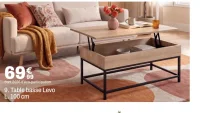 Table basse Levo L. 100 cm