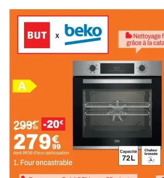 Four encastrable BEKO BBIE12307XC