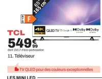 Téléviseur TCL 65P71K