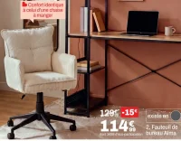 Fauteuil de bureau Alma