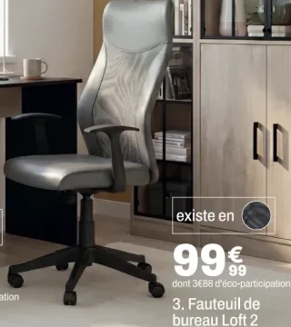 Fauteuil de bureau Loft 2