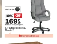 Fauteuil de bureau Marvin 2
