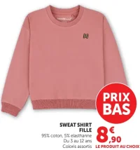 SWEAT SHIRT FILLE koko by noko