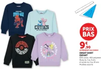 Sweat shirt enfant