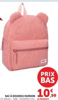 Sac à doudou ourson