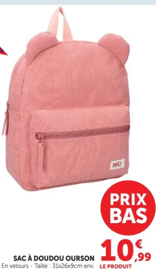 Sac à doudou ourson