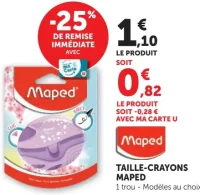 Taille-crayons Maped 1 trou