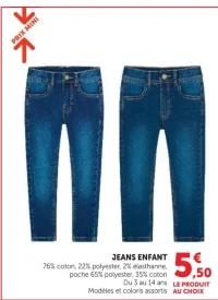 Jeans enfant