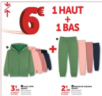 Gilet zippé enfant / Pantalon jogging enfant