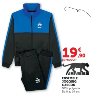 Ensemble jogging garçon Airness