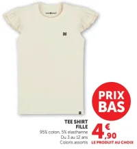 Tee shirt fille Koko Noko Coton Bio