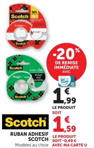 Ruban adhésif Scotch