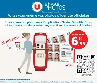 Photos d'identité officielles U Photos Cewe