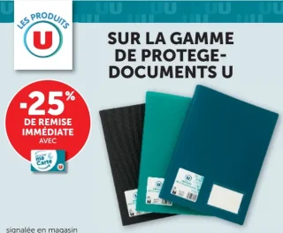 Gamme de protège-documents U