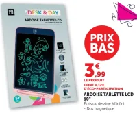 Ardoise Tablette LCD 10" Desk & Day