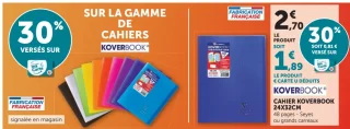 Cahier Koverbook 24x32cm