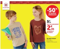 Tee-shirt enfant U essentiel