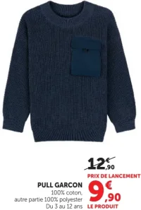 PULL GARCON U essentiel