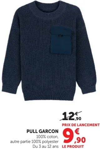 PULL GARCON U essentiel