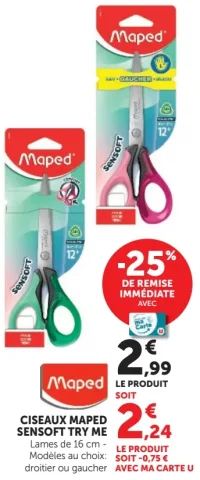 CISEAUX MAPED SENSOFT TRY ME
