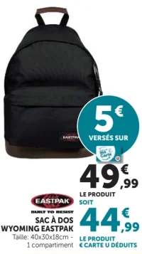Sac à dos Wyoming Eastpak 1 compartiment